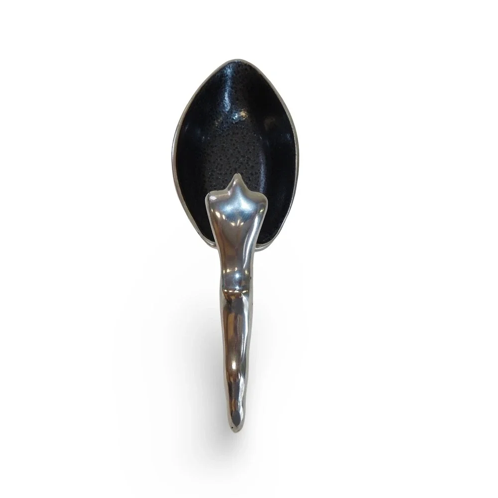 Carrol Boyes Reclining Nude Woman Spoon Rest Aluminum South Africa Sculptural